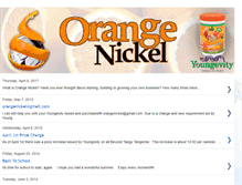 Tablet Screenshot of orangenickel.blogspot.com