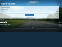 Tablet Screenshot of customcar2011.blogspot.com