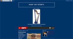 Desktop Screenshot of harponsports.blogspot.com