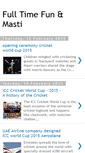 Mobile Screenshot of fulltimefunmasty.blogspot.com