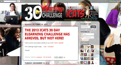 Desktop Screenshot of icats30daychallenge.blogspot.com