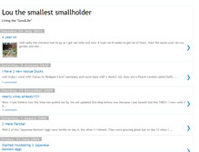 Tablet Screenshot of louthesmallestsmallholder.blogspot.com