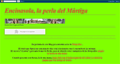 Desktop Screenshot of encinasola-laperla.blogspot.com