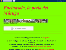 Tablet Screenshot of encinasola-laperla.blogspot.com