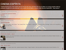 Tablet Screenshot of cinemaespirita.blogspot.com