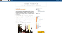 Desktop Screenshot of museunacional.blogspot.com