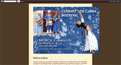 Desktop Screenshot of cuernodecabramedieval.blogspot.com