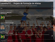 Tablet Screenshot of louveirafc.blogspot.com