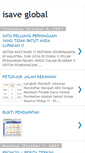 Mobile Screenshot of isaveglobal.blogspot.com