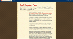 Desktop Screenshot of profemersonpaim.blogspot.com