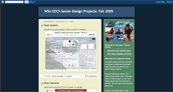 Desktop Screenshot of eecscapstone2009.blogspot.com