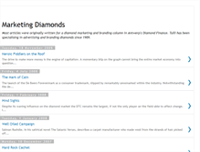 Tablet Screenshot of marketingdiamonds.blogspot.com