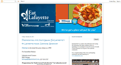 Desktop Screenshot of eatlafayette.blogspot.com