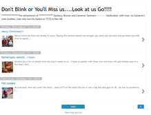 Tablet Screenshot of dontblinkoryoullmissit.blogspot.com