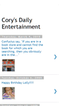 Mobile Screenshot of corysdailye.blogspot.com