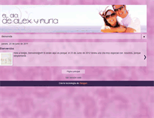 Tablet Screenshot of eldiadealexynuria.blogspot.com