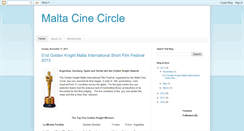 Desktop Screenshot of maltacinecircle.blogspot.com