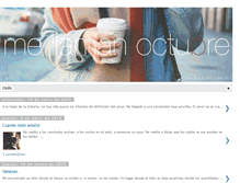 Tablet Screenshot of octubremellaman.blogspot.com