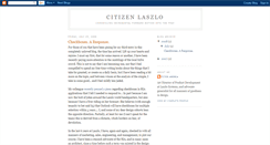 Desktop Screenshot of citizenlaszlo.blogspot.com