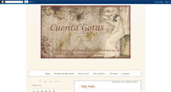 Desktop Screenshot of jota-cuentagotas.blogspot.com