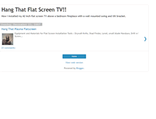 Tablet Screenshot of hangthatflatscreen.blogspot.com