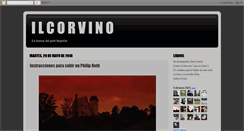 Desktop Screenshot of ilcorvino.blogspot.com