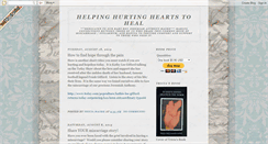Desktop Screenshot of helpinghurtingheartstoheal.blogspot.com