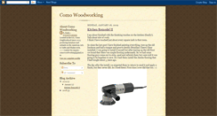 Desktop Screenshot of comowoodworking.blogspot.com