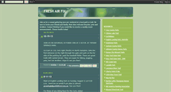 Desktop Screenshot of freshairfix.blogspot.com