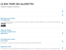 Tablet Screenshot of les-majorettes.blogspot.com