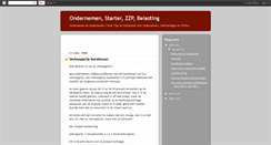 Desktop Screenshot of jong-ondernemen.blogspot.com
