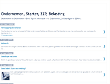 Tablet Screenshot of jong-ondernemen.blogspot.com