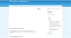 Desktop Screenshot of locationcampingcar-51.blogspot.com