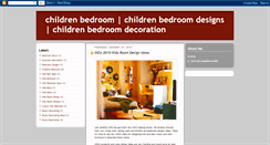 Desktop Screenshot of childbedrooms.blogspot.com