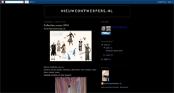 Desktop Screenshot of nieuweontwerpers.blogspot.com