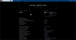 Desktop Screenshot of addictionanime.blogspot.com