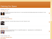 Tablet Screenshot of claimingourspace.blogspot.com