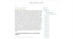 Desktop Screenshot of hidup-sehat-kita.blogspot.com