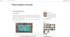 Desktop Screenshot of fibermaidensartwork.blogspot.com