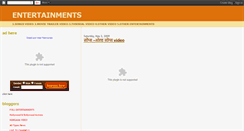 Desktop Screenshot of entertainment0333.blogspot.com