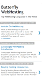 Mobile Screenshot of butterflywebhosting.blogspot.com