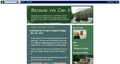 Desktop Screenshot of because-we-can-linda.blogspot.com