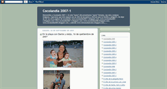 Desktop Screenshot of cocolandia2007-1.blogspot.com