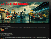 Tablet Screenshot of laultimasesion.blogspot.com
