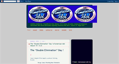 Desktop Screenshot of american-idol-infor.blogspot.com