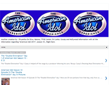 Tablet Screenshot of american-idol-infor.blogspot.com