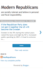 Mobile Screenshot of modernrepublicans.blogspot.com
