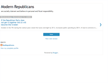 Tablet Screenshot of modernrepublicans.blogspot.com