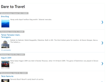 Tablet Screenshot of daretotravelteo.blogspot.com