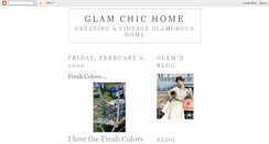 Desktop Screenshot of glamchichome.blogspot.com